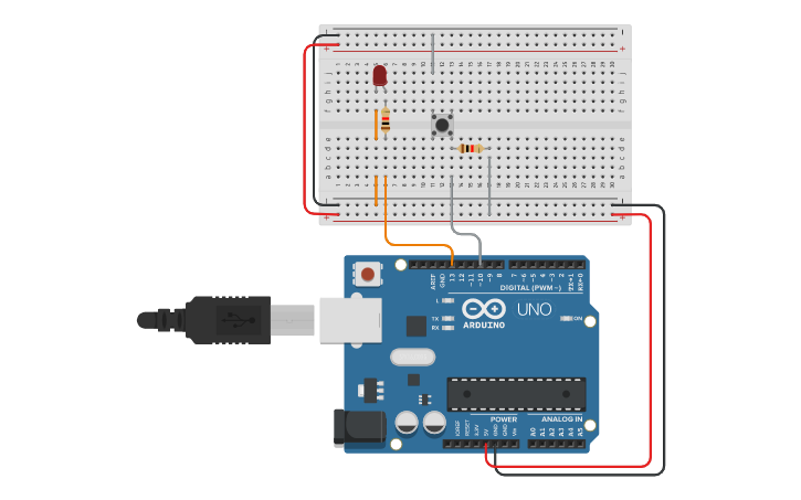 Circuit design TI Tp Arduino Ej 4 | Tinkercad