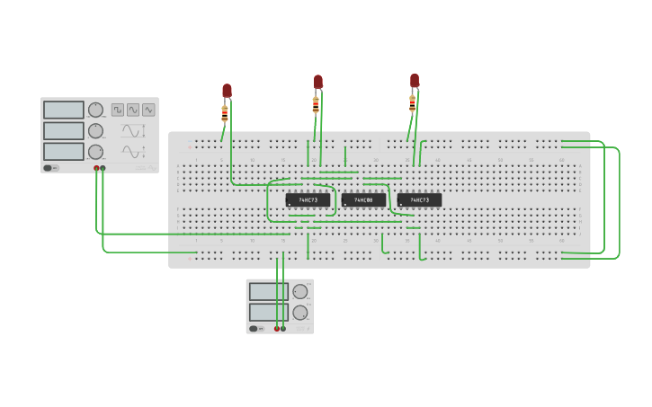 Circuit design exp9 | Tinkercad