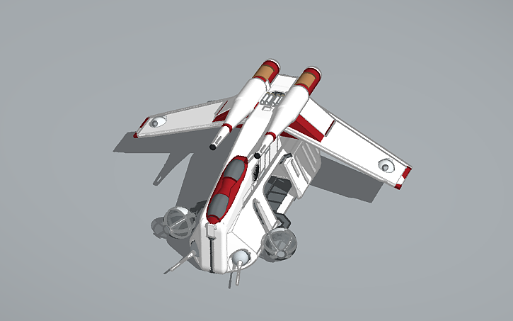 3D design [Star Wars] LAAT Gunship - Tinkercad