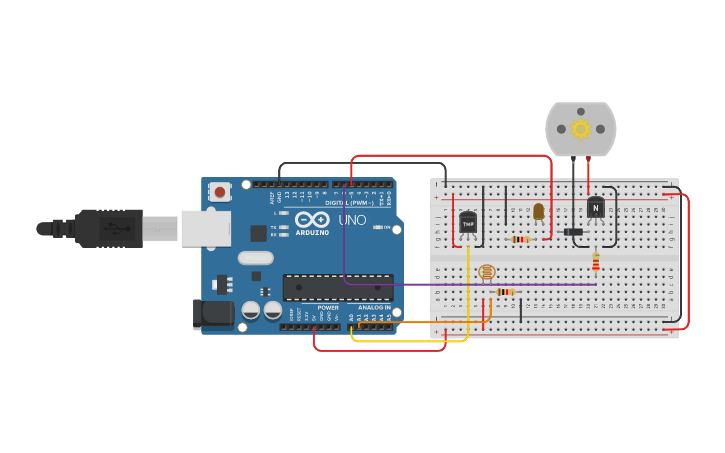 Circuit design Circuit no.7 | Tinkercad