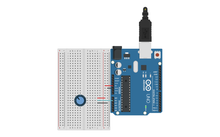 Circuit design Oppgave 2c | Tinkercad