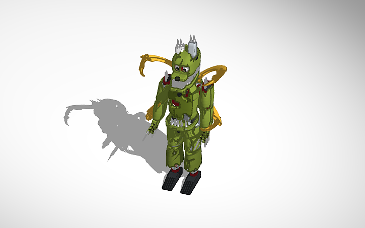 3D design Twisted Springtrap - Tinkercad