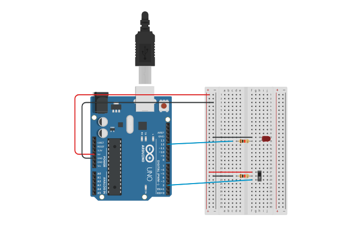 Circuit design Slide Switch - Tinkercad