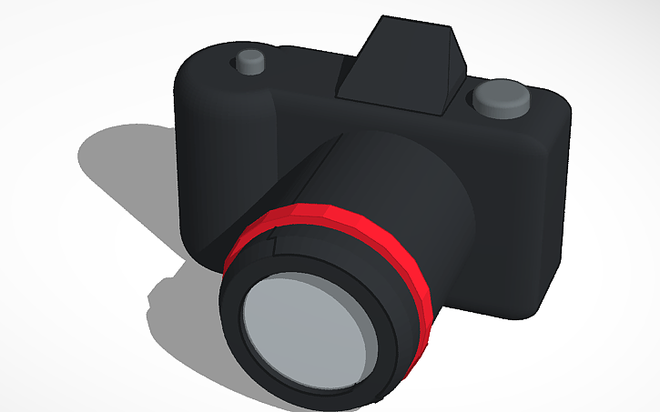 3D design camara - Tinkercad