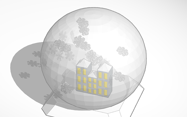 3D design Snow Globe | Tinkercad