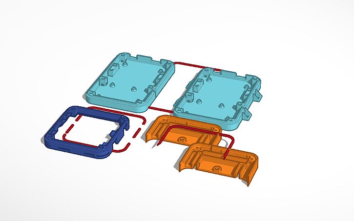 3D design IoTT Cube Mega Base - Tinkercad