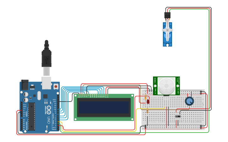 Circuit design Proyecto Arduino - Tinkercad