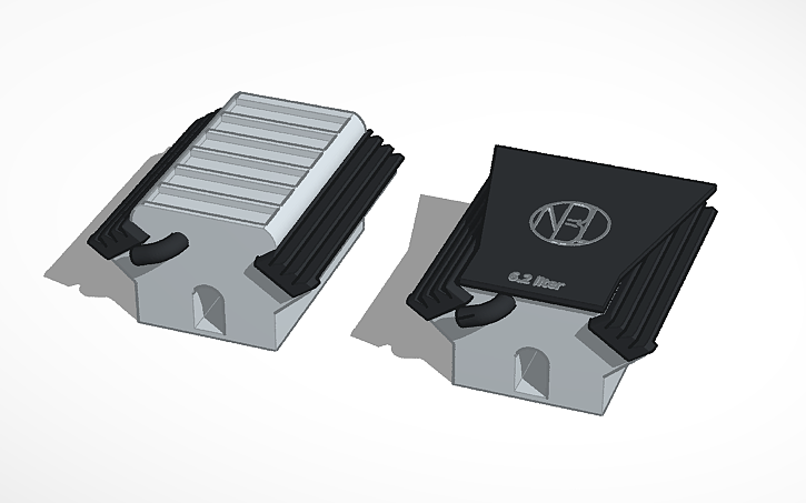 3D design Some V-8s - Tinkercad