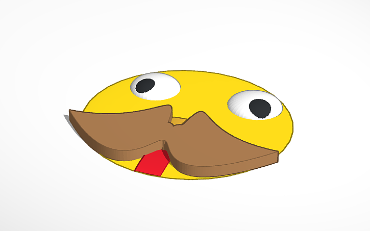 3D design smiley - Tinkercad