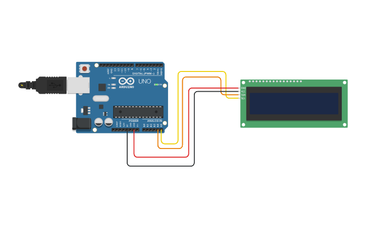 Circuit design Lesson 4 - 16X2 LCD WITH I2C MODULE - EDJEAN MORALES ...