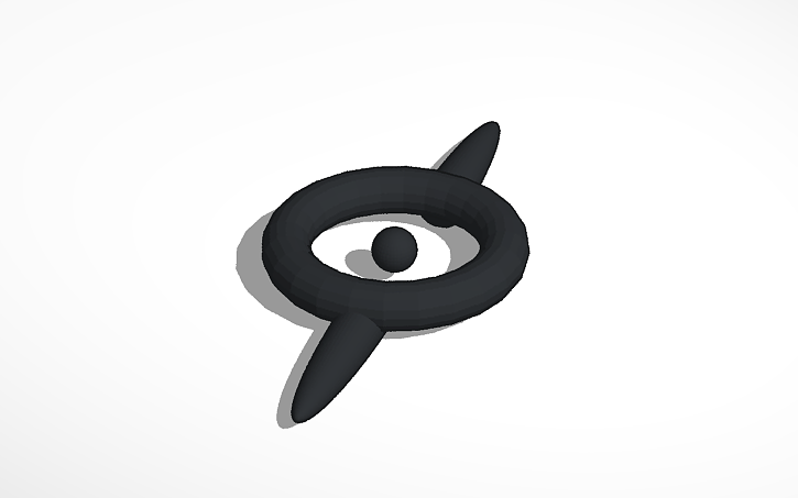3D design #Pokemon Unown I #TinkerGo - Tinkercad