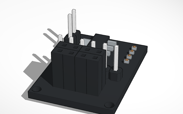 3D design NRF24L01 Power Adapter - Tinkercad