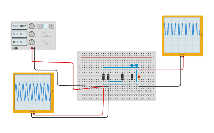 Circuit design Haaris-Full wave rectifier | Tinkercad