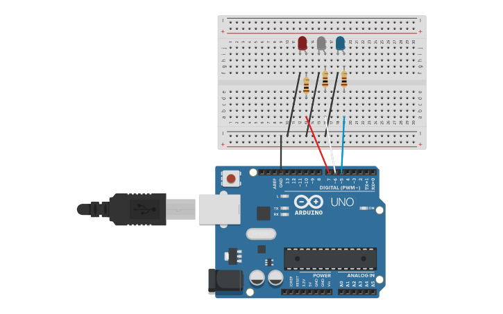 Codigo Morse S O S Tinkercad