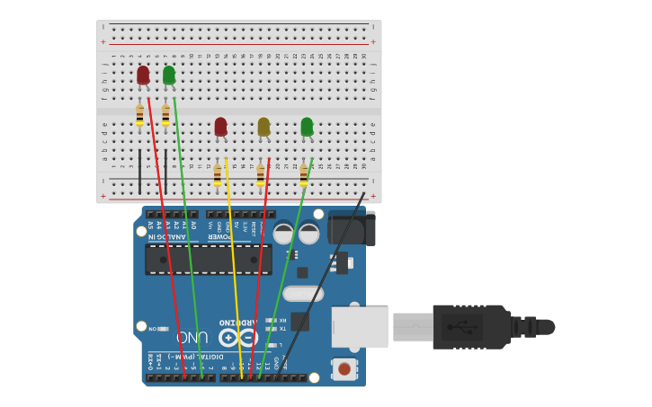 Circuit design Atividade 2 - TinkerCard - Tinkercad