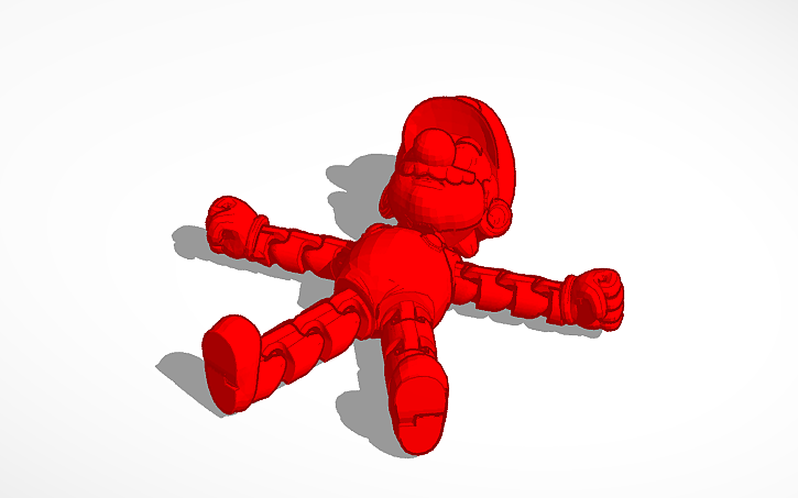 3D design mario ragdoll - Tinkercad