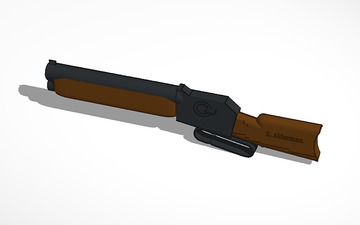 3D design S. Aldermans Mayor's leg - Tinkercad