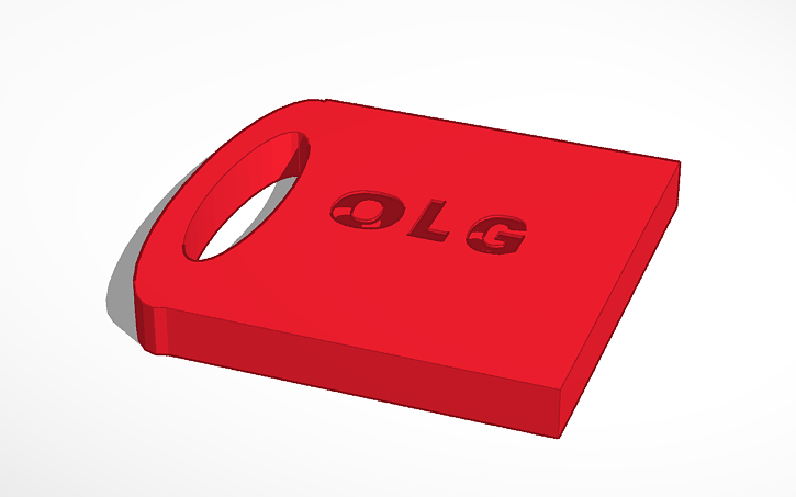 3D design OLG KEY CHAIN | Tinkercad