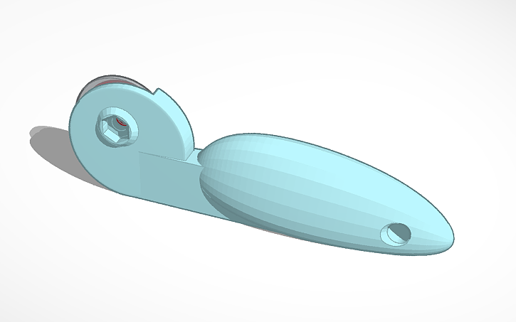 Handle Design For Rotation 3D design Rotary Handle - Tinkercad