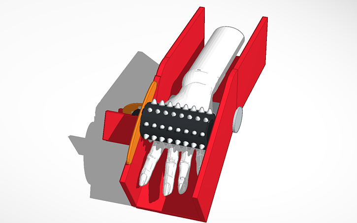 3D design Hand - Tinkercad