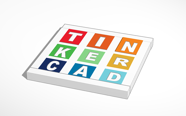 Tinker Code Logo 3D design Tinkercad logo - Tinkercad