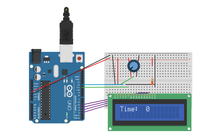 Circuit design Timer 0-59 | Tinkercad