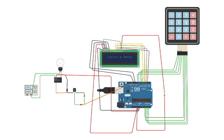 Circuit design PROJETO IOT - Tinkercad