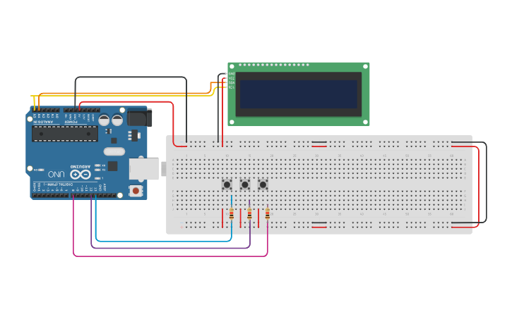 Circuit design Projeto Final - Iot - Tinkercad