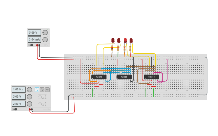 Circuit design Copy of Brilliant Migelo - Tinkercad