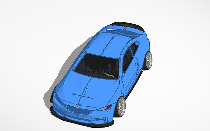 3D Design Bmw M4 Psm Dynamic Printeable Tinkercad 3d-design-bmw-m4-psm-dynamic-printeable-tinkercad