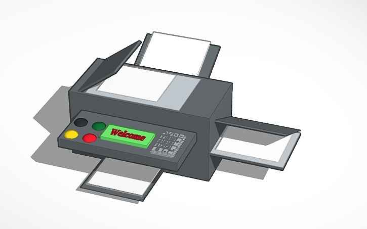 3D design Standard Printer/Office Printer - Tinkercad