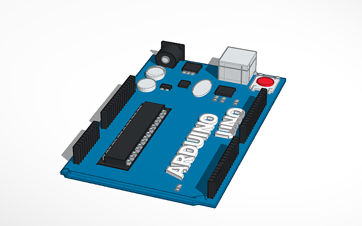 3D design arduino - Tinkercad
