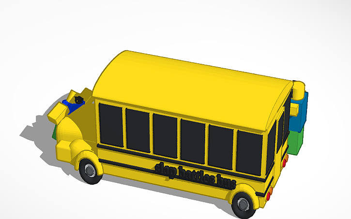 3D design SB(slap battles)Bus - Tinkercad
