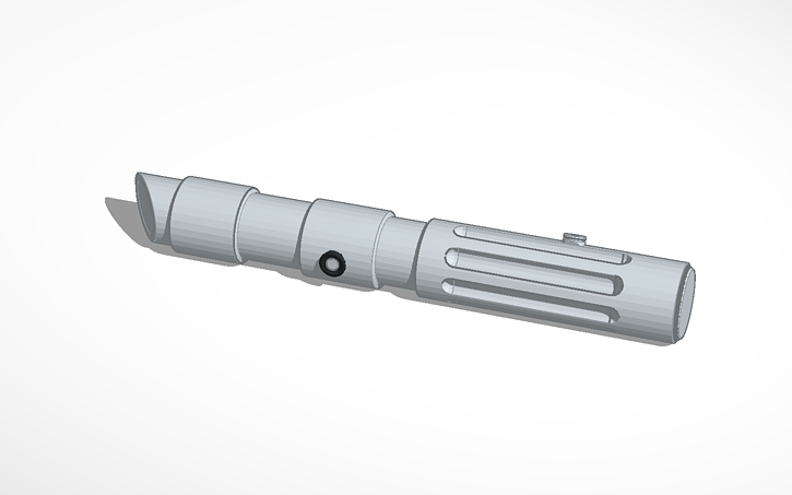 3d design ultrasabers prophecy v3 lightsaber tinkercad