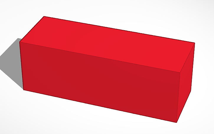 3D design rectangle | Tinkercad