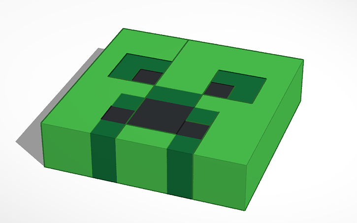 3D design CREEPER | Tinkercad