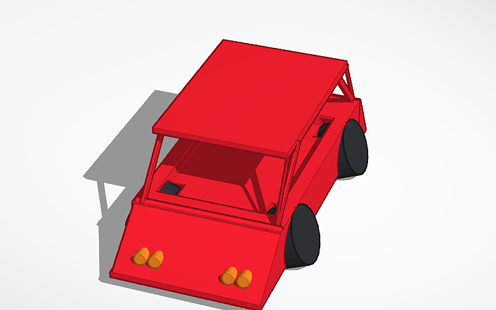 3D design car - Tinkercad