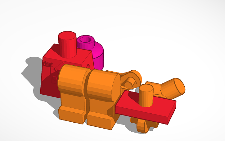 3D design Lego Figure AG - Tinkercad