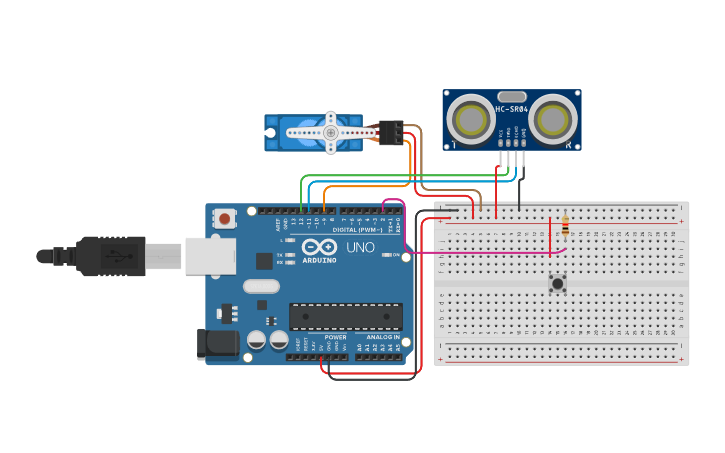 Circuit design El rastro oceánico - quinto - Tinkercad