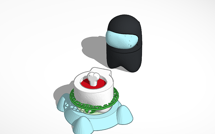 3D Design Among Us Medbay Tinkercad 3d-design-among-us-medbay-tinkercad
