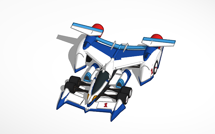3D design Race Car - Tinkercad