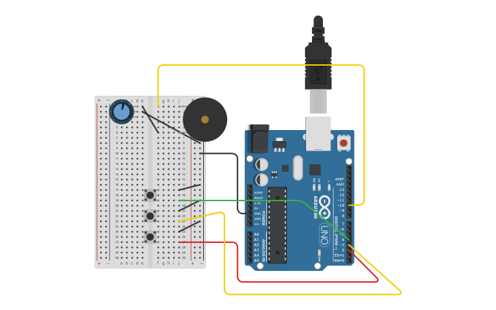 Circuit design Circuit 2B - Tinkercad
