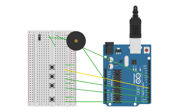 Circuit design Redesigned Arduino 2B Circuit | Tinkercad