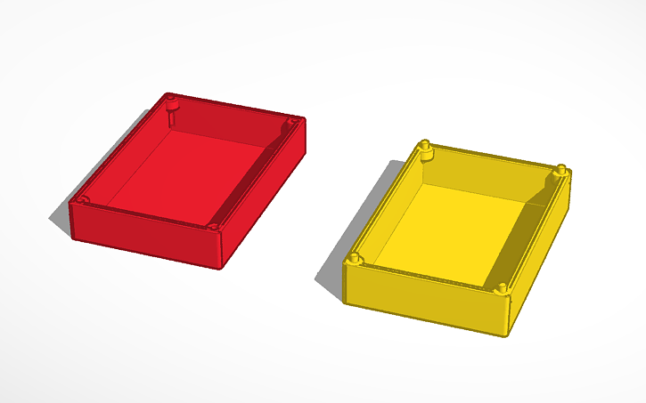 3D design Just a Box - Tinkercad