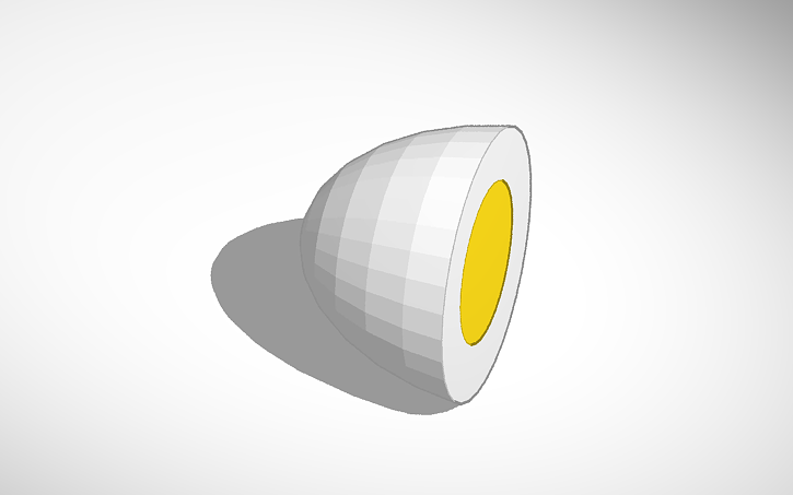 3D design egg | Tinkercad