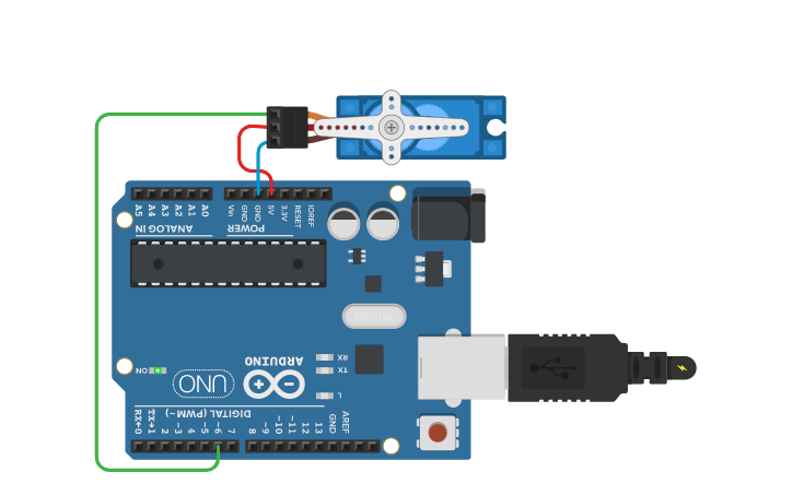 Circuit design Practica 10 - Tinkercad