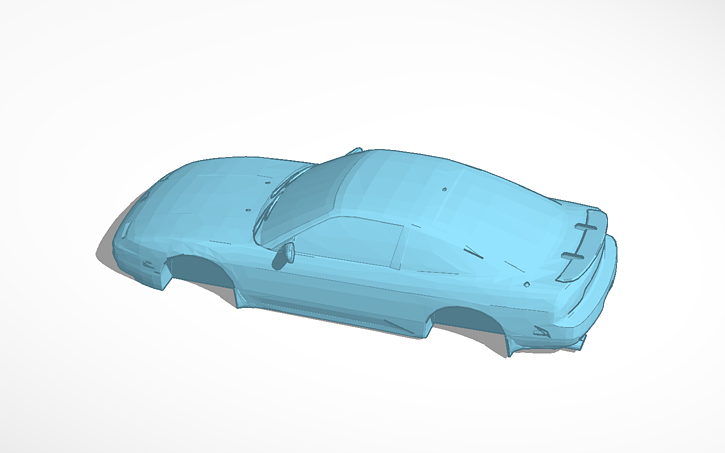 3D design Nissan 180sx | Tinkercad