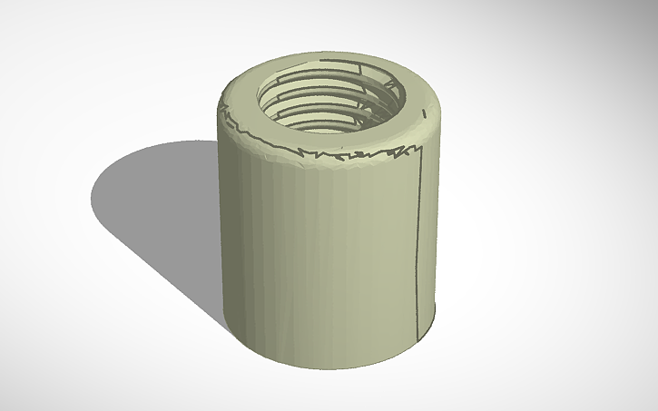 3D design Liberator Thread Cap - Tinkercad
