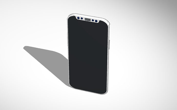 3D Design IPhone X Tinkercad