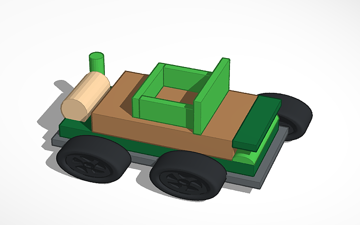 Simple Rover Tinkercad 3D design Rover lunaire | Tinkercad